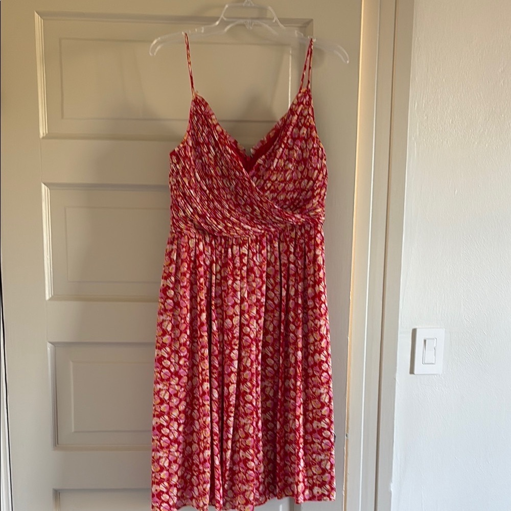Banana republic Floral Spaghetti Strap Dress size 8